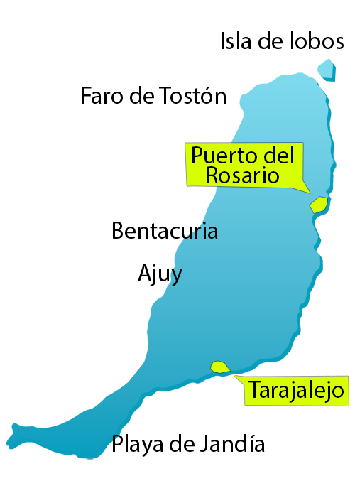 Mapa de ubicación de apartamentos